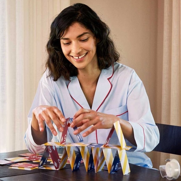 Marina Pajama Set Color: Blue End on End - Picture 5 of 12